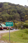 Brentwood city limits sign.