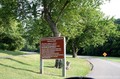 A Metro parks sign at the entrance to Percy Warner Park.